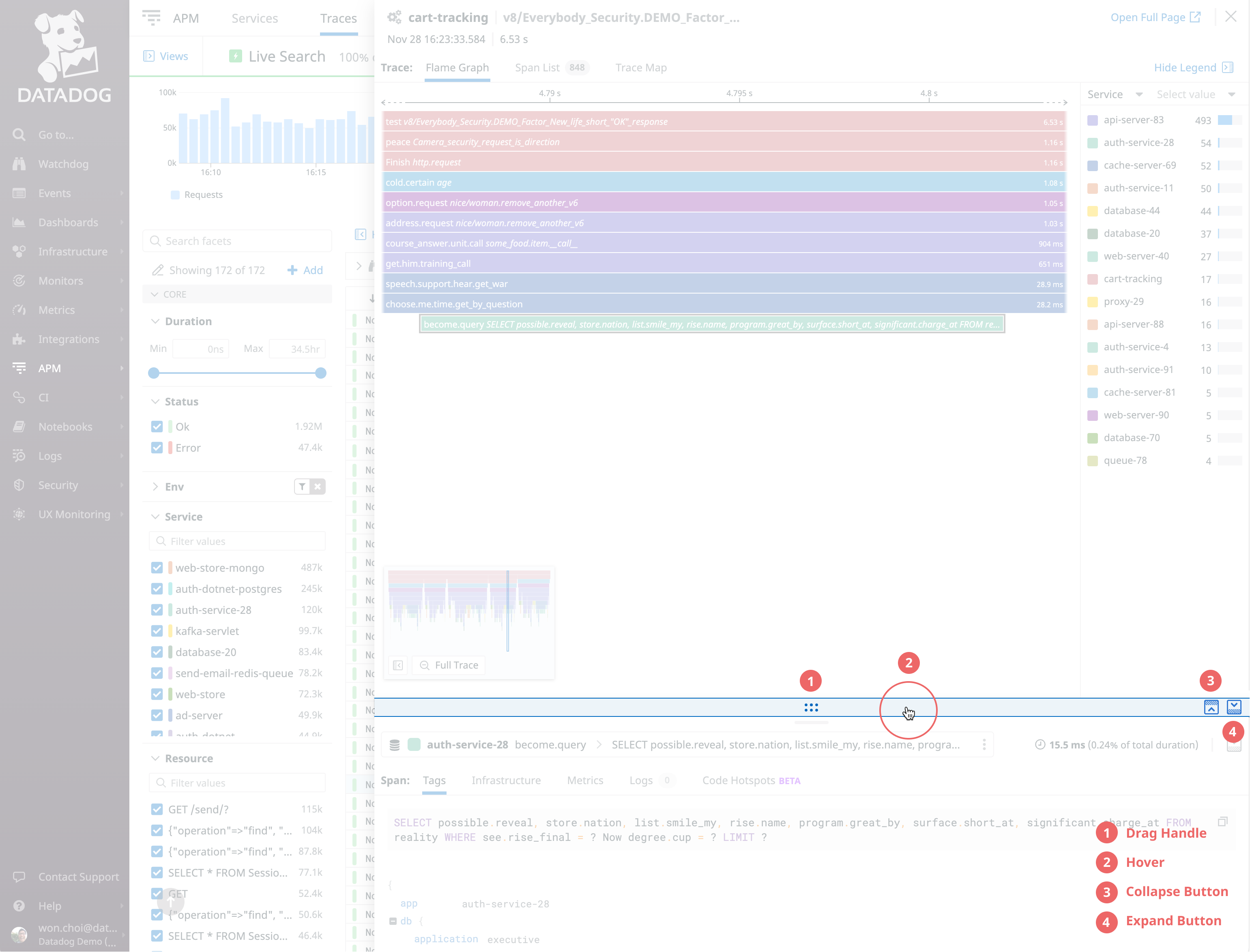 Diagram of an old DraggablePane component