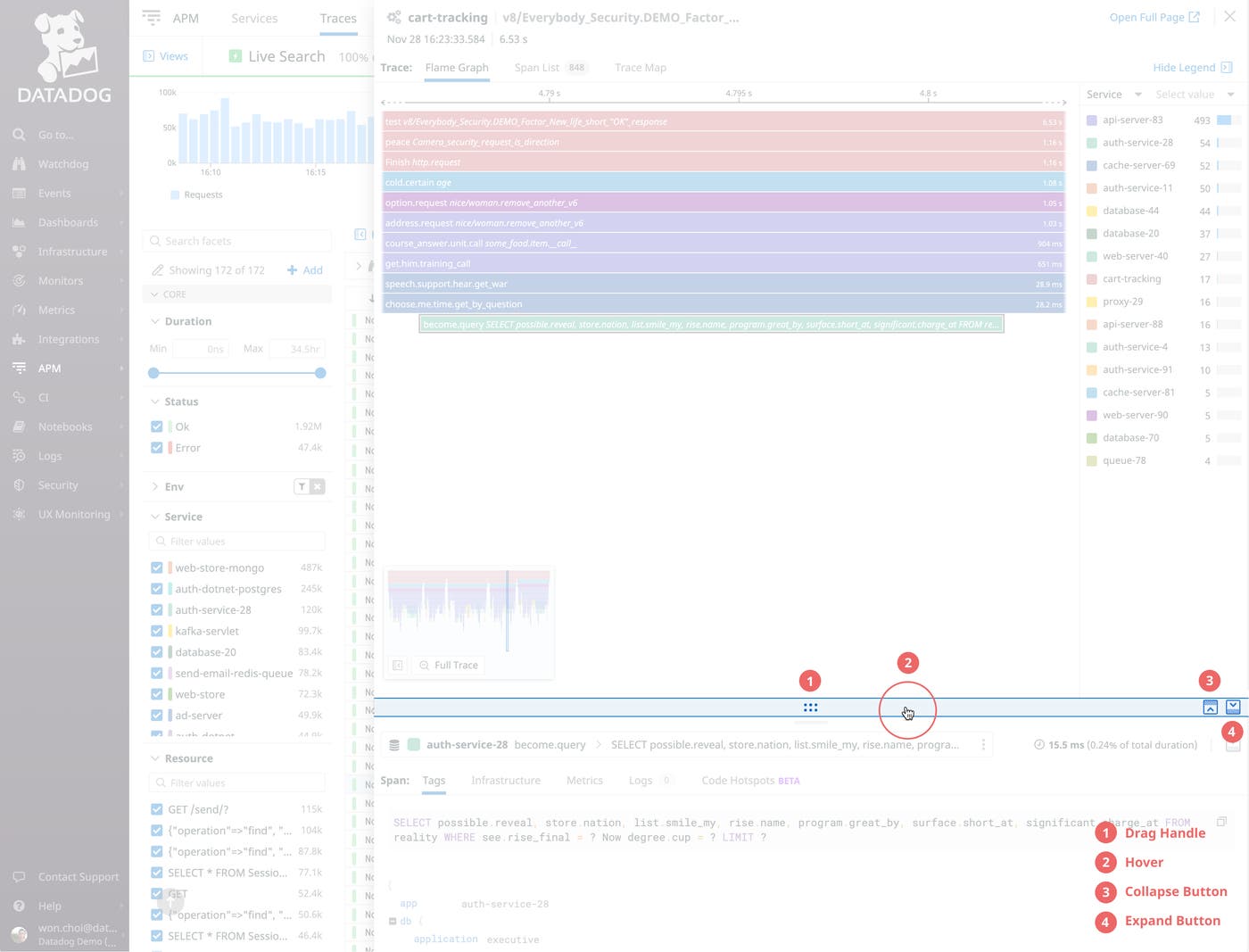 Diagram of an old DraggablePane component Diagram of an old DraggablePane component