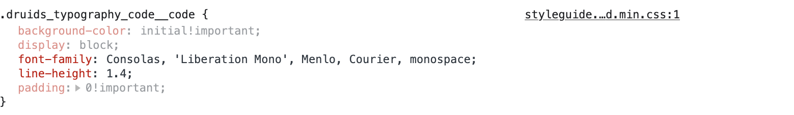 Generic CSS font stack