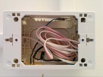 RPi and Wires Installed RPi and Wires Installed