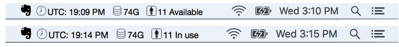 Bathroom Status via TextBar Bathroom Status via TextBar