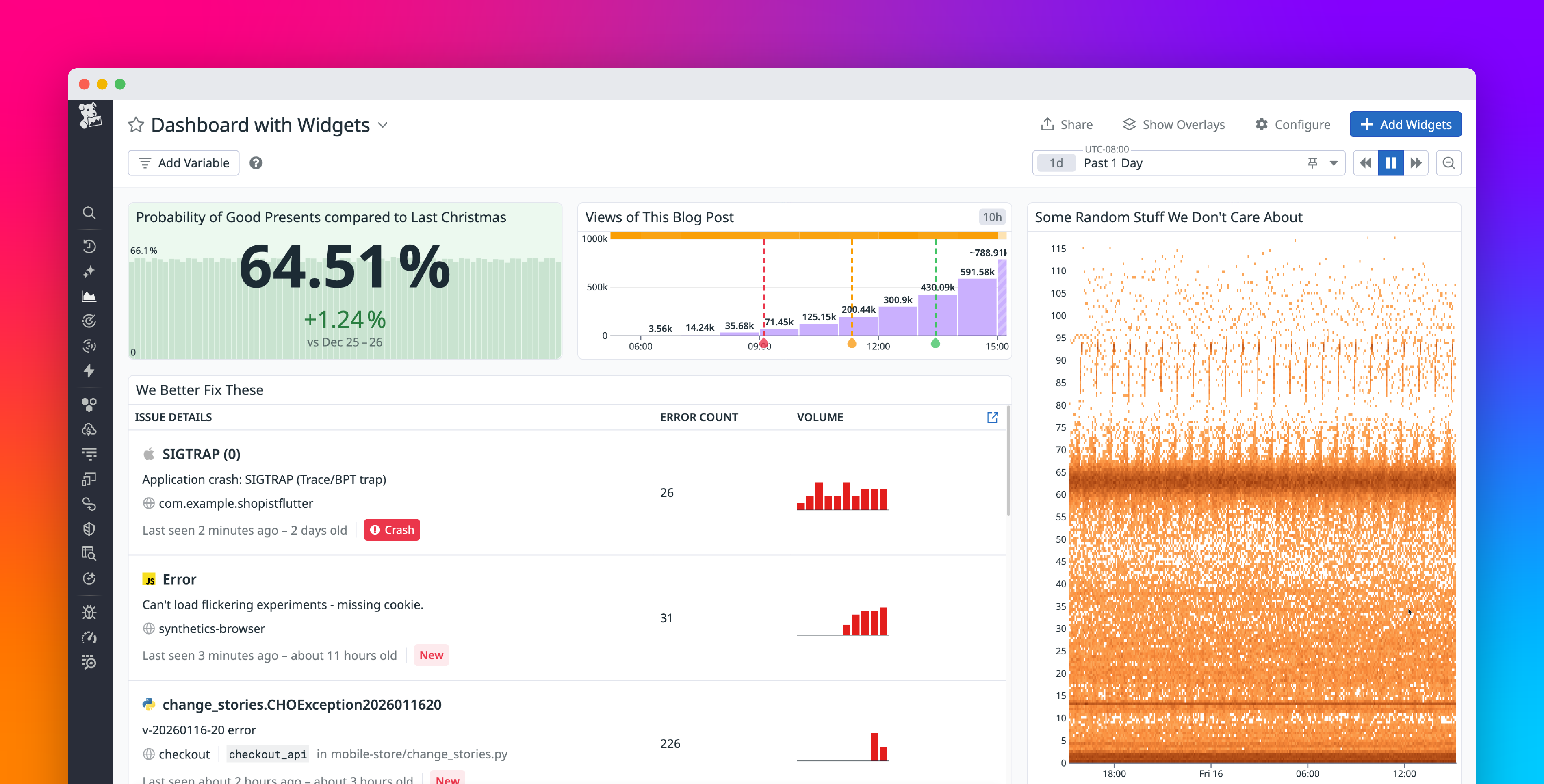 Steganography at scale: Embedding share URLs in Datadog widget screenshots