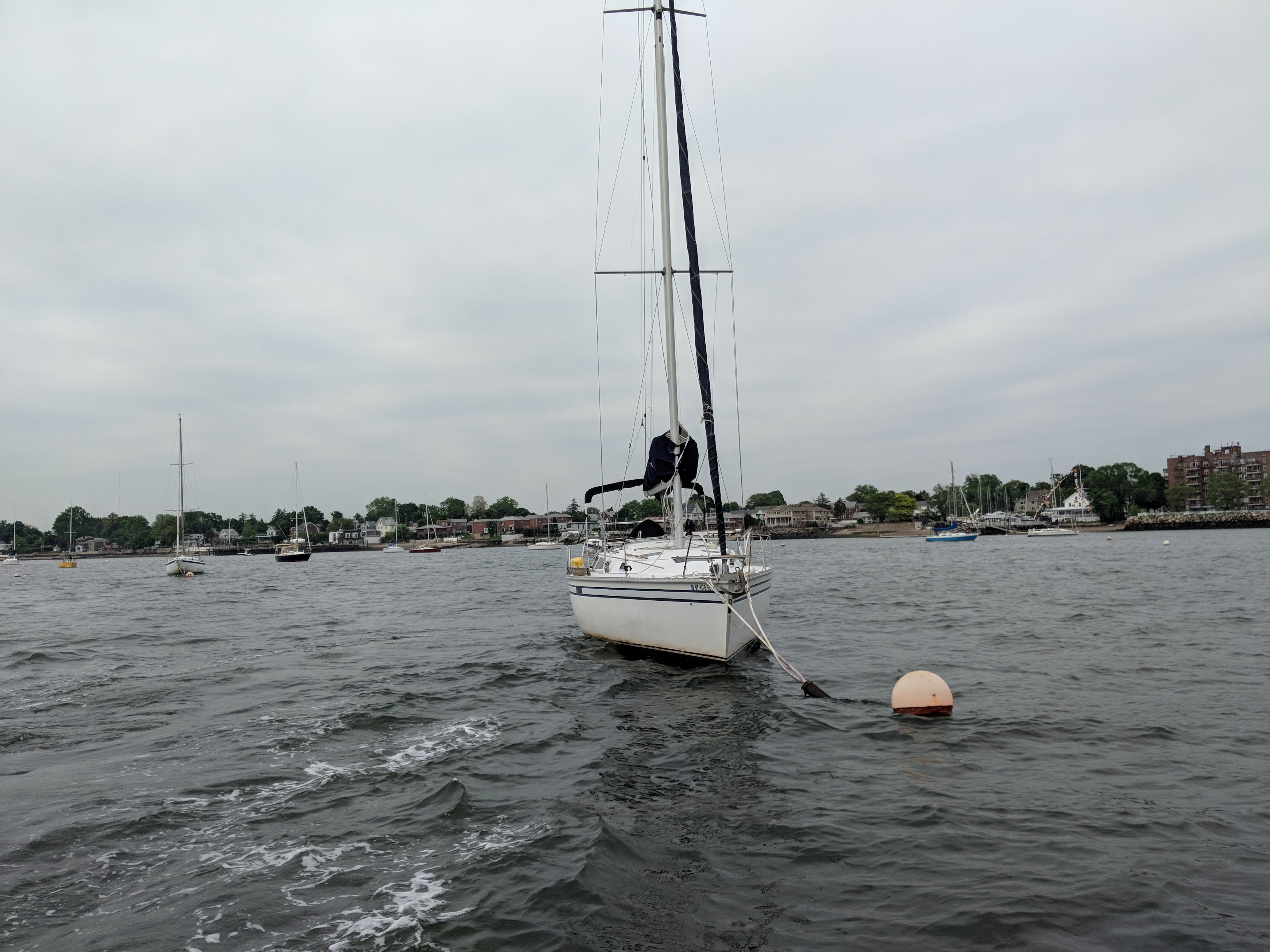 My 37 ft Hunter Legend sail boat