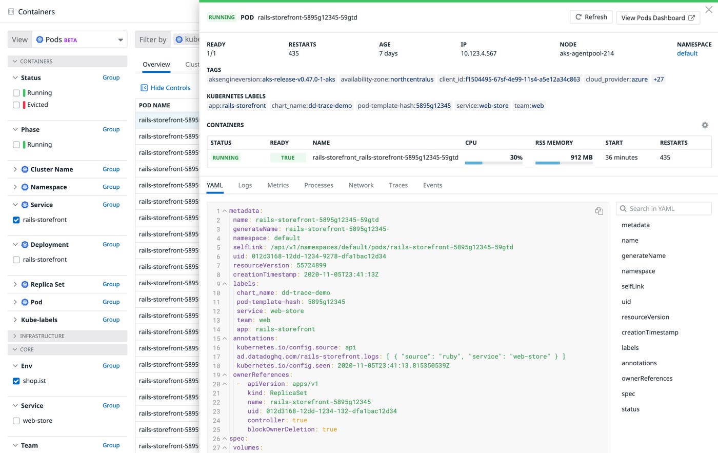 Monitor the health of your Kubernetes pods Monitor the health of your Kubernetes pods