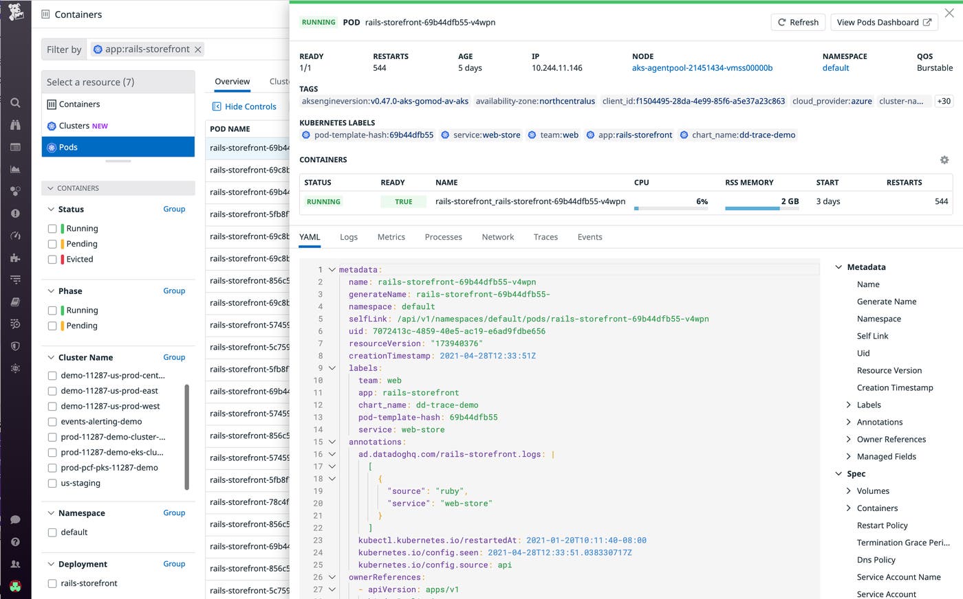 Monitor the health of your Kubernetes pods Monitor the health of your Kubernetes pods