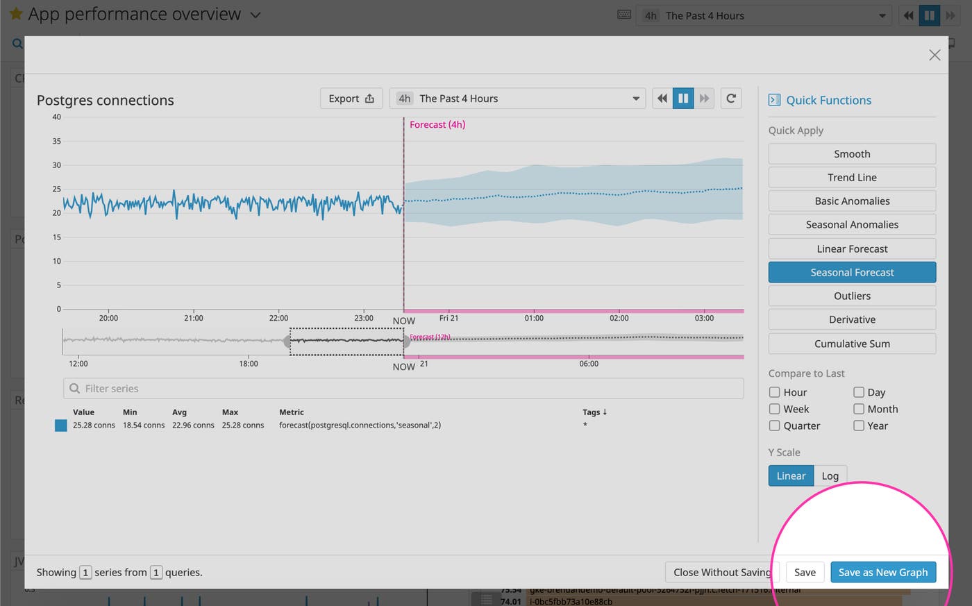 Save your exploratory graphs to your dashboard Save your exploratory graphs to your dashboard