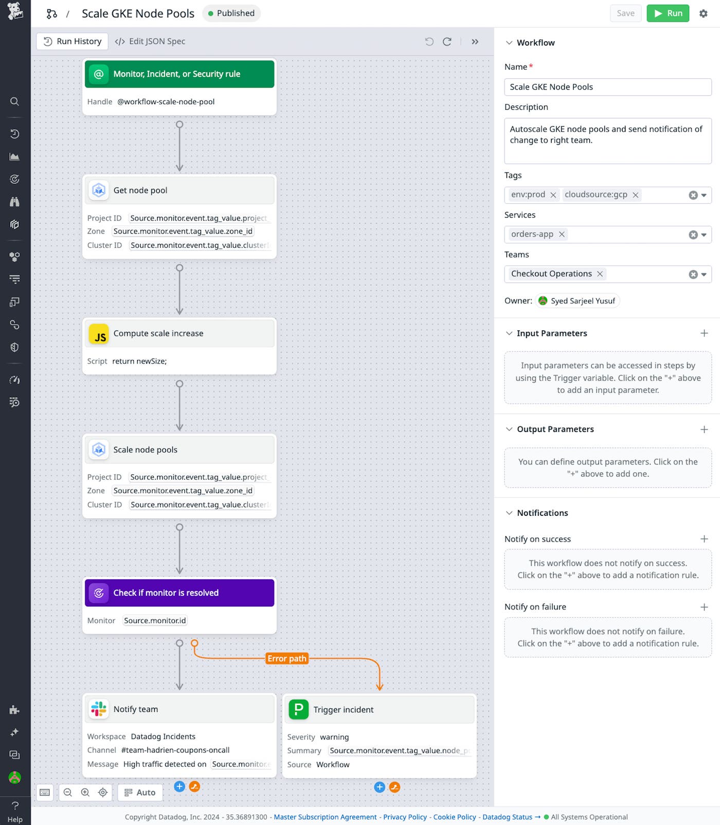 Scale GKE Node Pools workflow. Scale GKE Node Pools workflow.