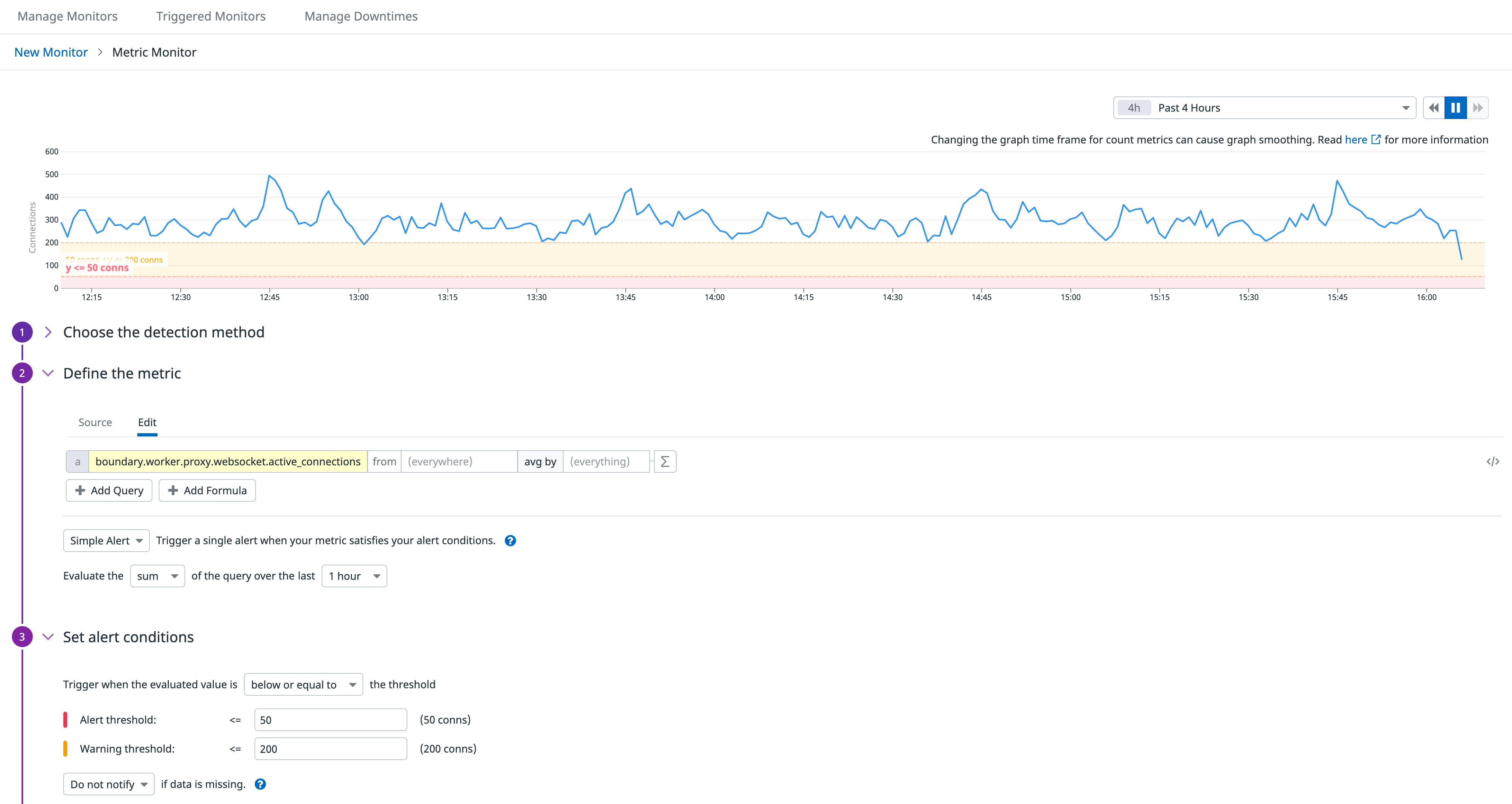 HashiCorp Boundary alert HashiCorp Boundary alert