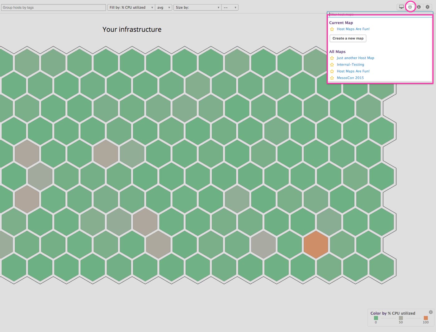 Save host maps Save host maps