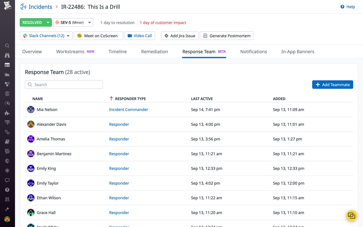 Overview of an incident response team Overview of an incident response team