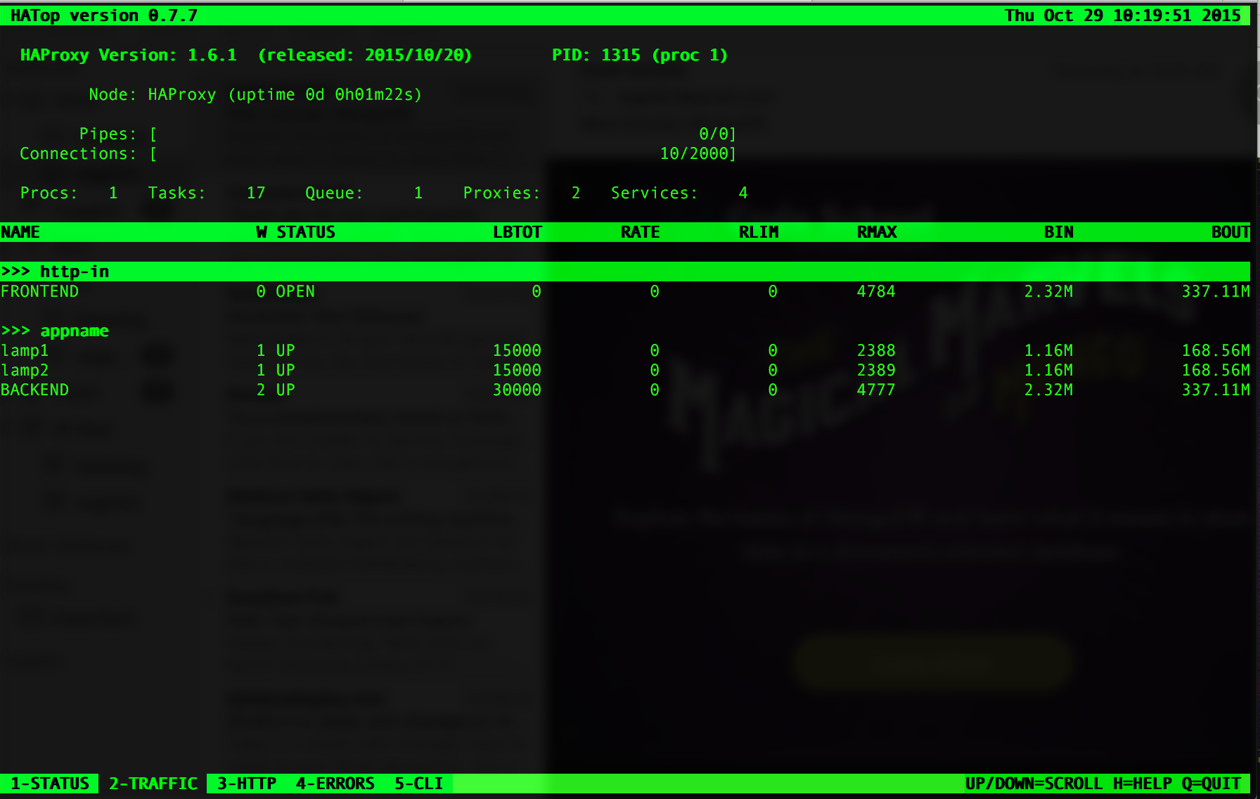 HATop Up and Running