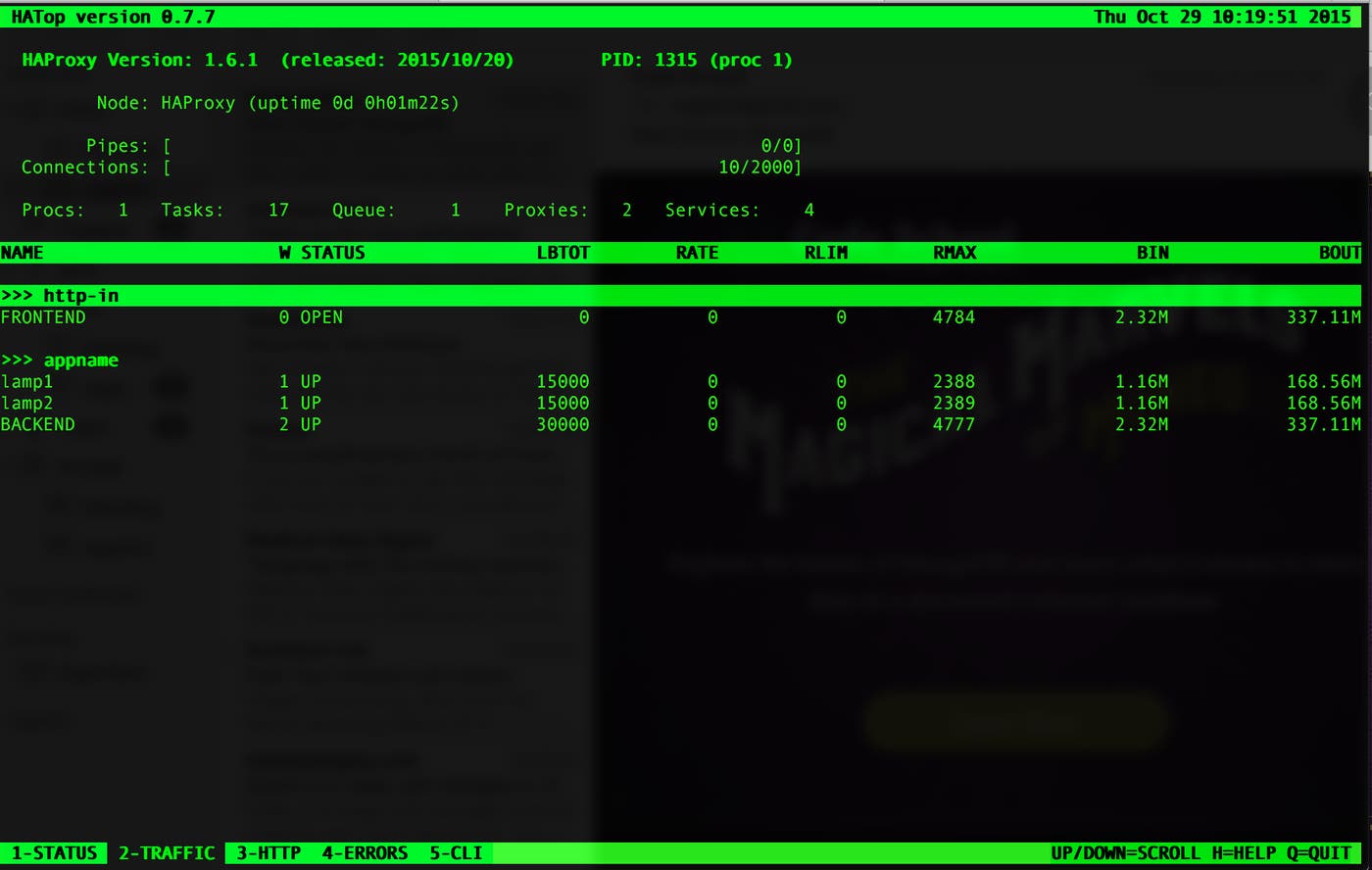 HATop Up and Running HATop Up and Running