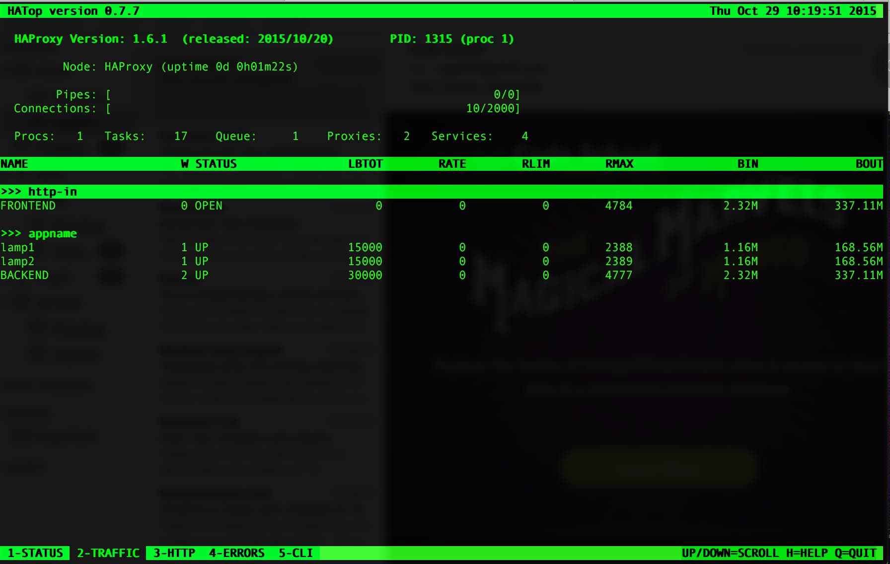 HATop Up and Running HATop Up and Running