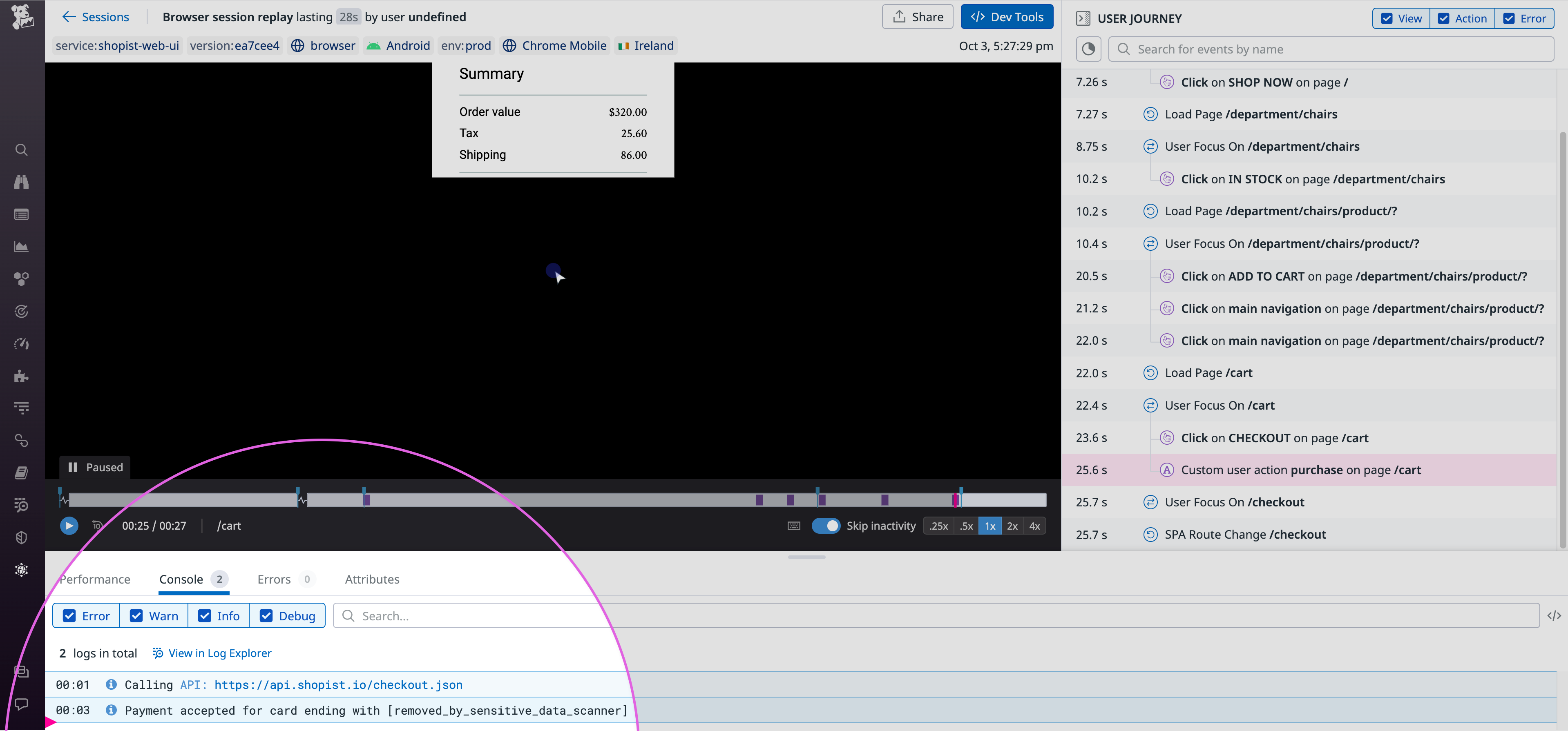 Scrub sensitive data from your RUM sessions
