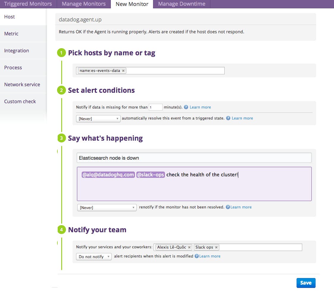 Availability monitoring - Host monitor Availability monitoring - Host monitor
