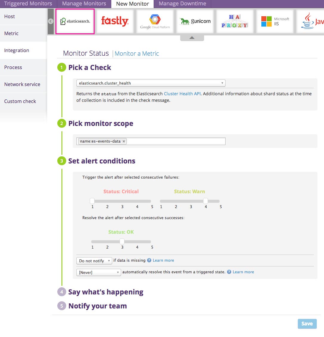 Availability monitoring Availability monitoring