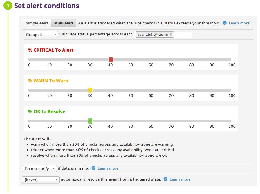 Cluster-level service monitoring Cluster-level service monitoring