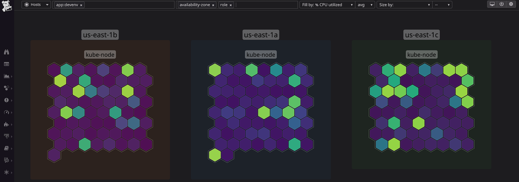 Viridis is one of our three new host map color palettes