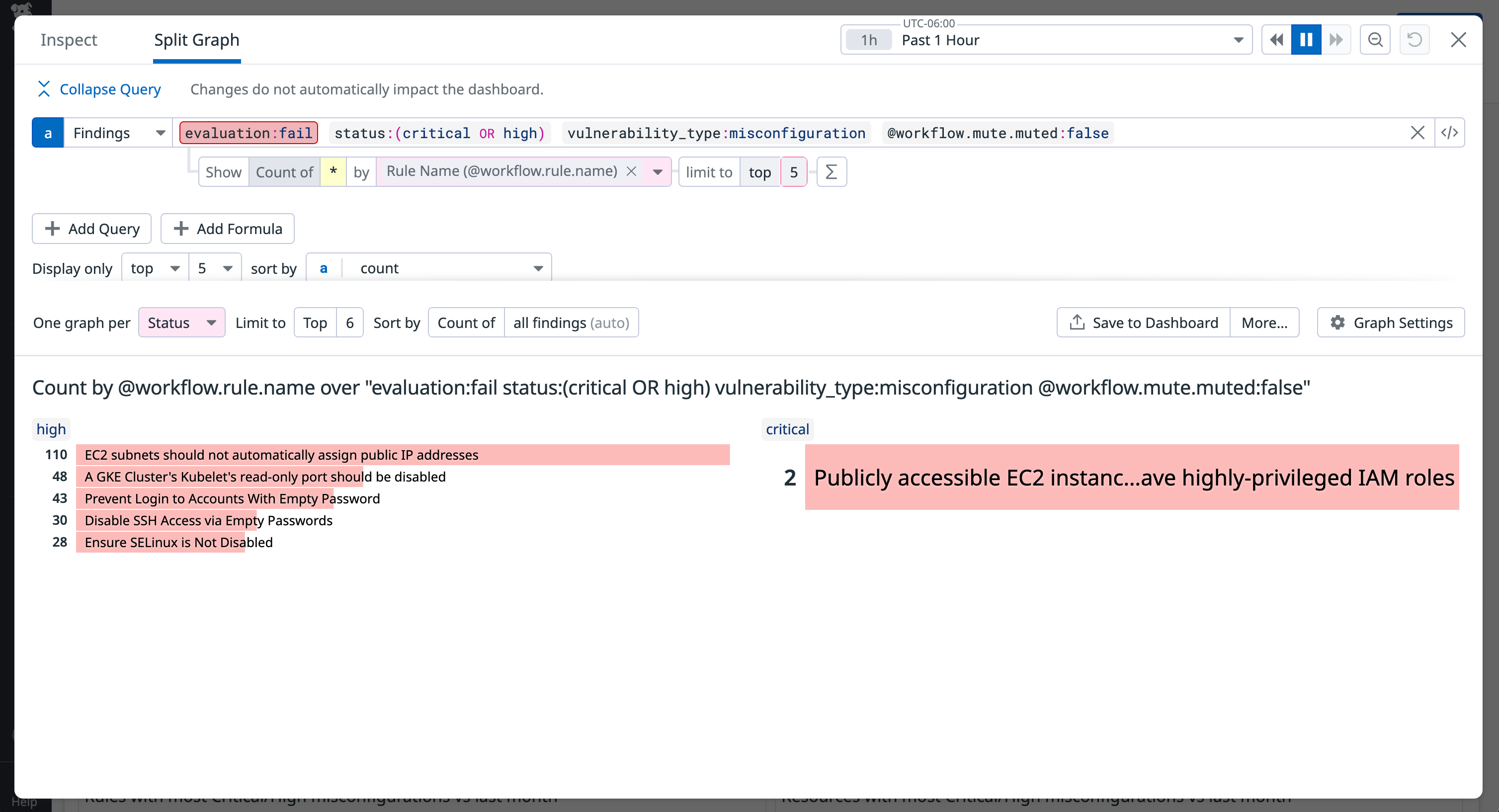 Monitor misconfigurations in your environment
