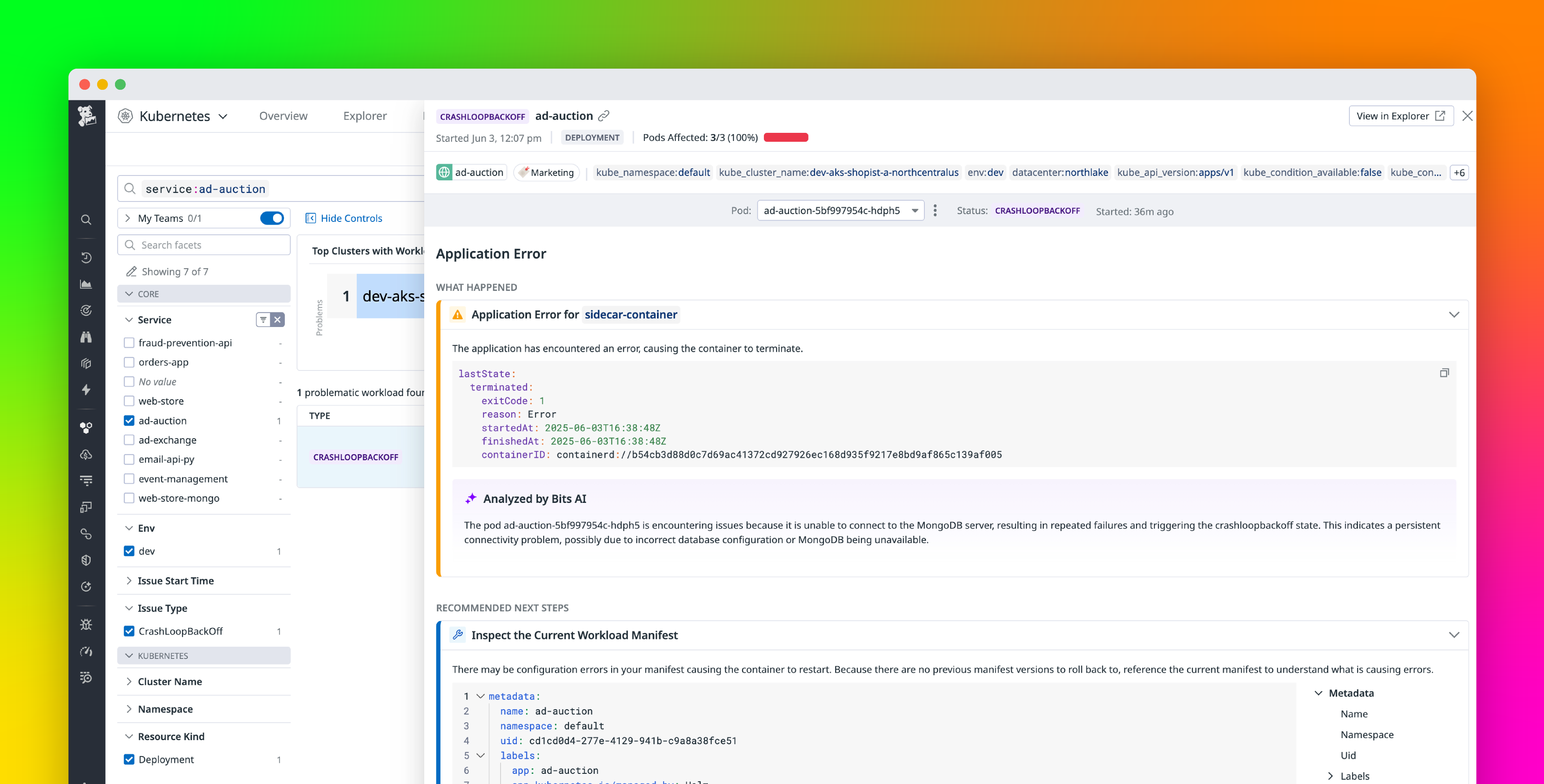 Accelerate Kubernetes issue resolution with AI-powered guided remediation