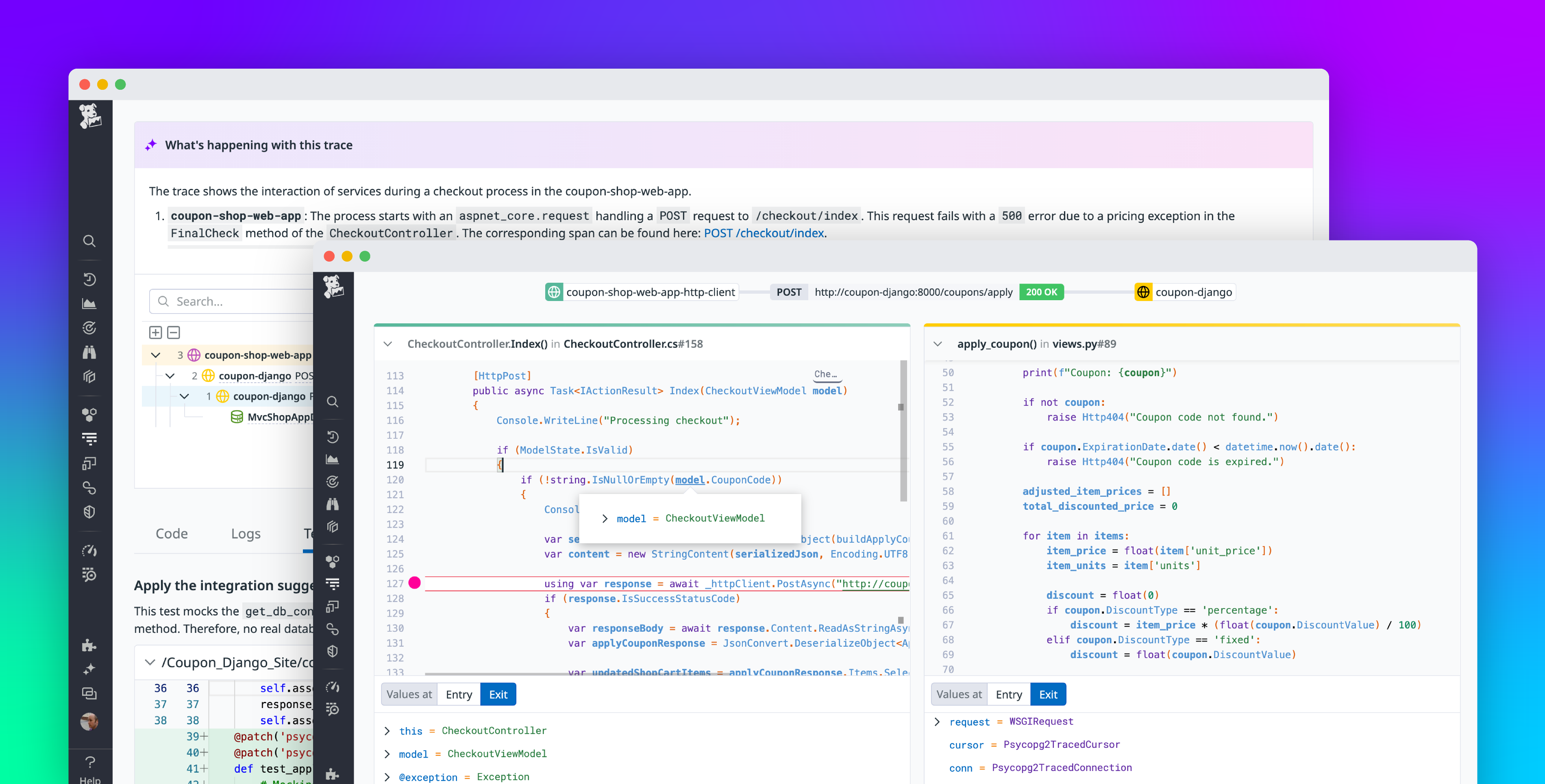 Fix production bugs efficiently with Datadog Live Debugging