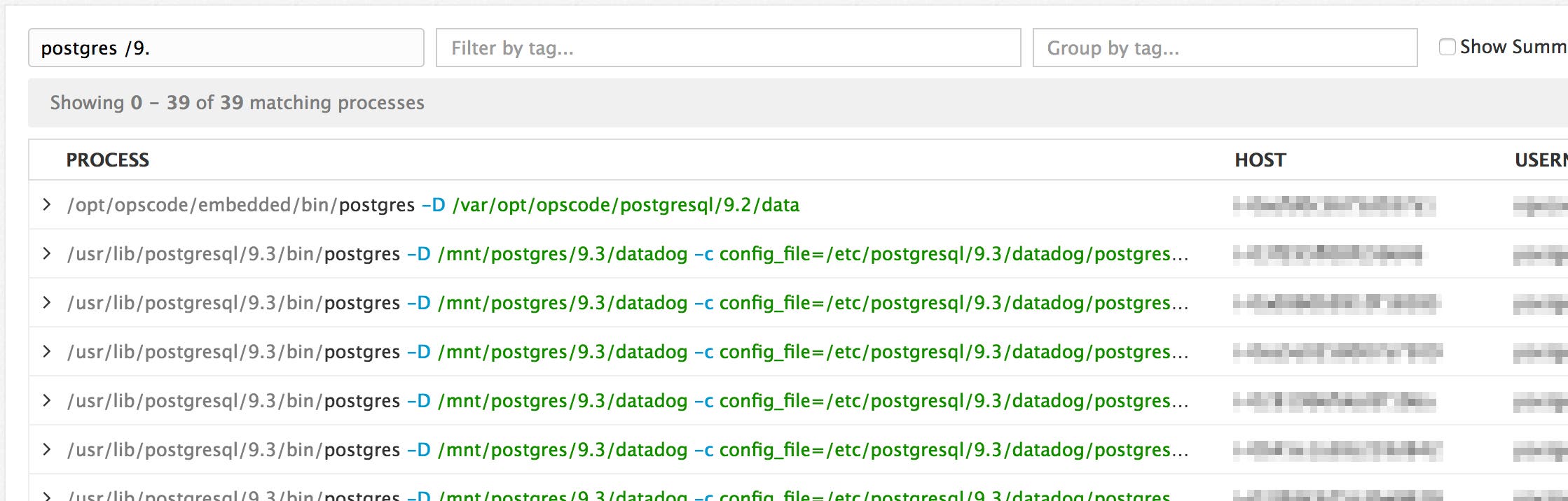 Full-text search enables you to identify different versions of the same service Full-text search enables you to identify different versions of the same service