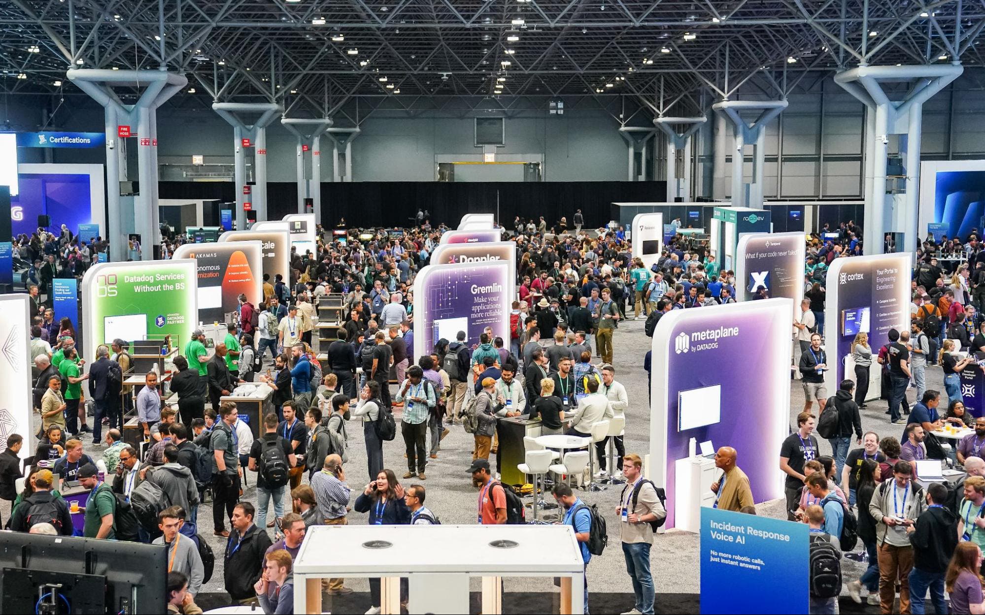 Photo from DASH 2025 looking down at the expo hall. Photo from DASH 2025 looking down at the expo hall.