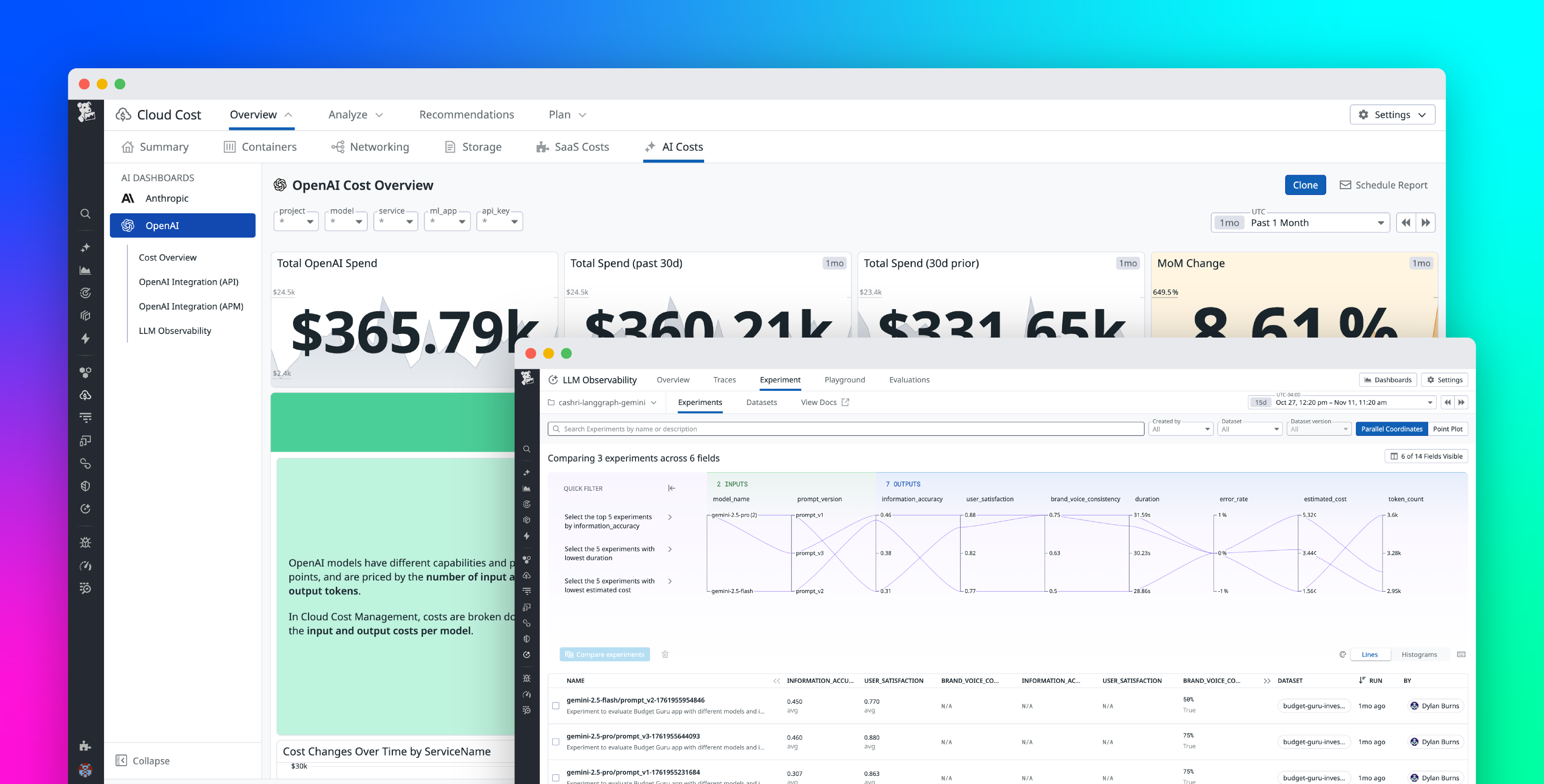Driving AI ROI: How Datadog connects cost, performance, and infrastructure so you can scale responsibly
