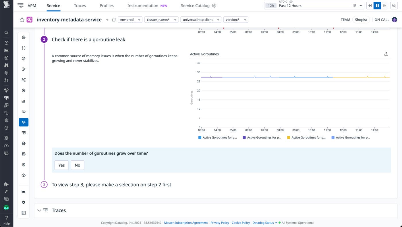 Memory leak workflow goroutines Memory leak workflow goroutines