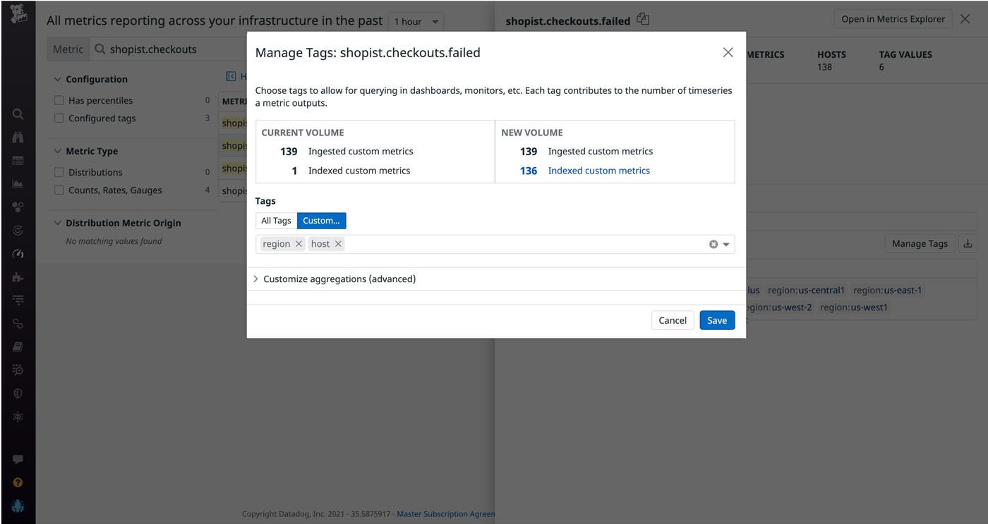 Reconfigure tags at any time to retrieve archived data Reconfigure tags at any time to retrieve archived data