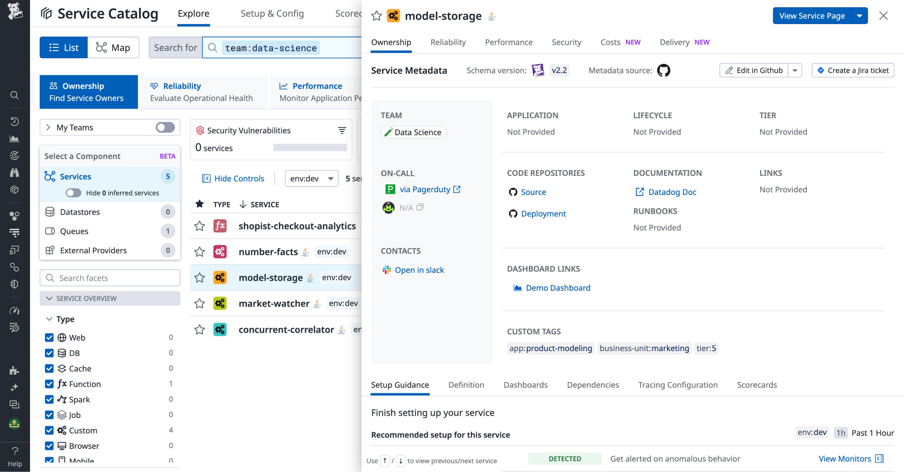 Using service management tools to avoid misconfigurations and unexpected changes to data processing pipelines. Using service management tools to avoid misconfigurations and unexpected changes to data processing pipelines.