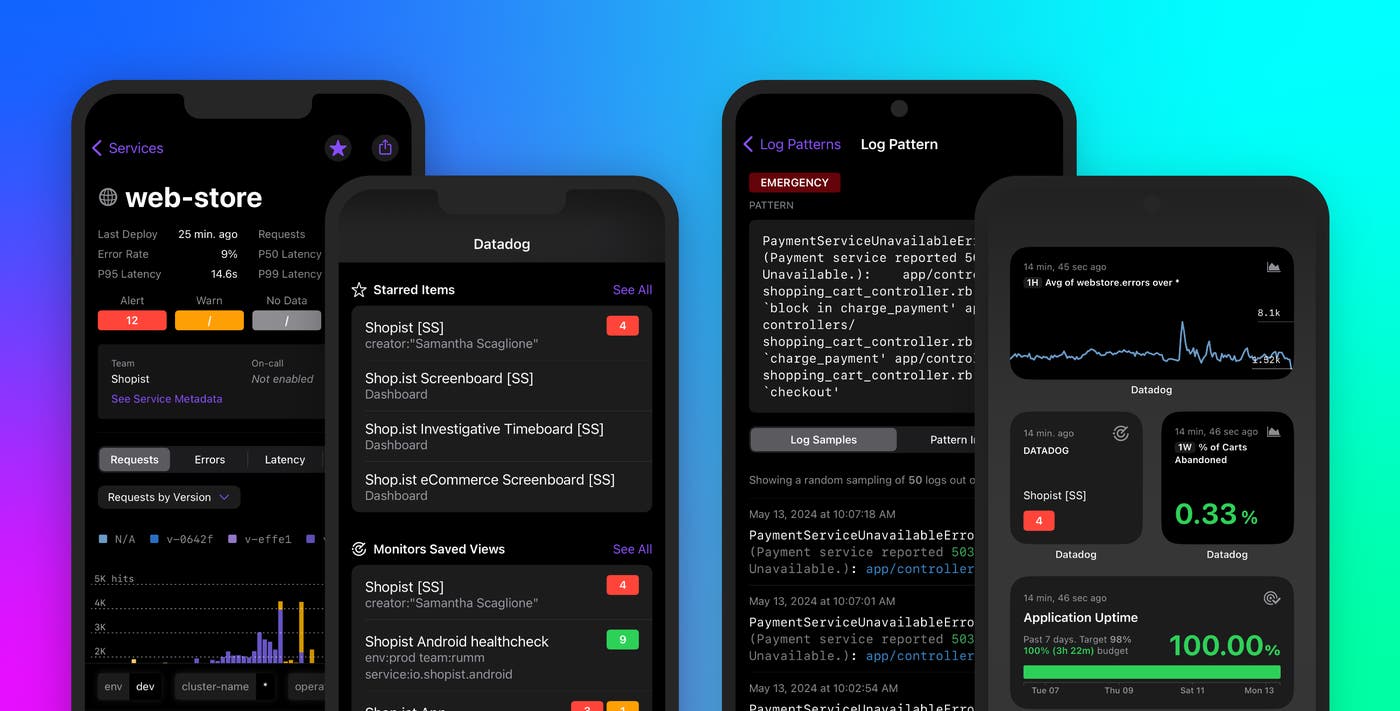 Getting started with the Datadog mobile app Getting started with the Datadog mobile app