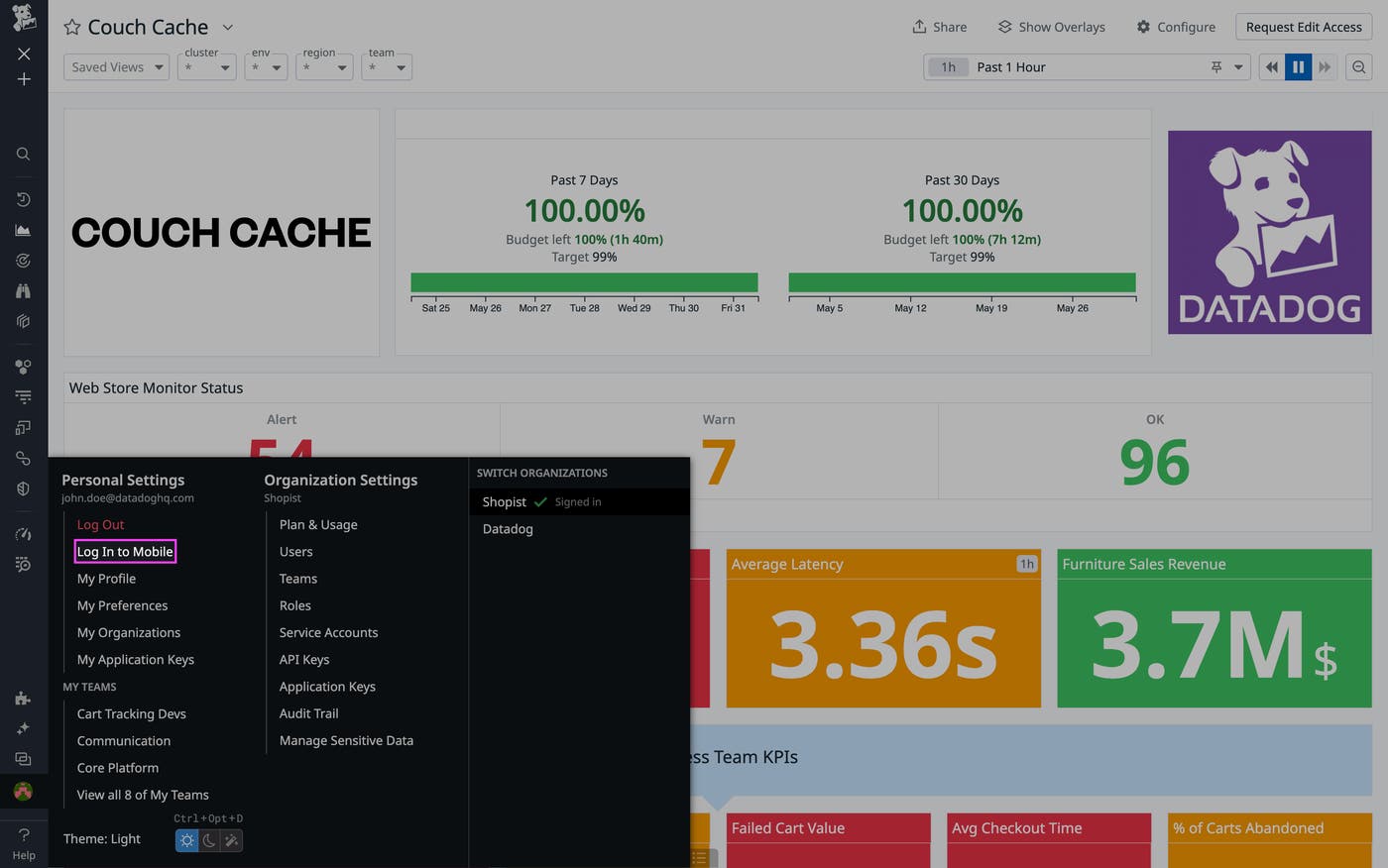 Log in in quickly via the desktop app Log in in quickly via the desktop app