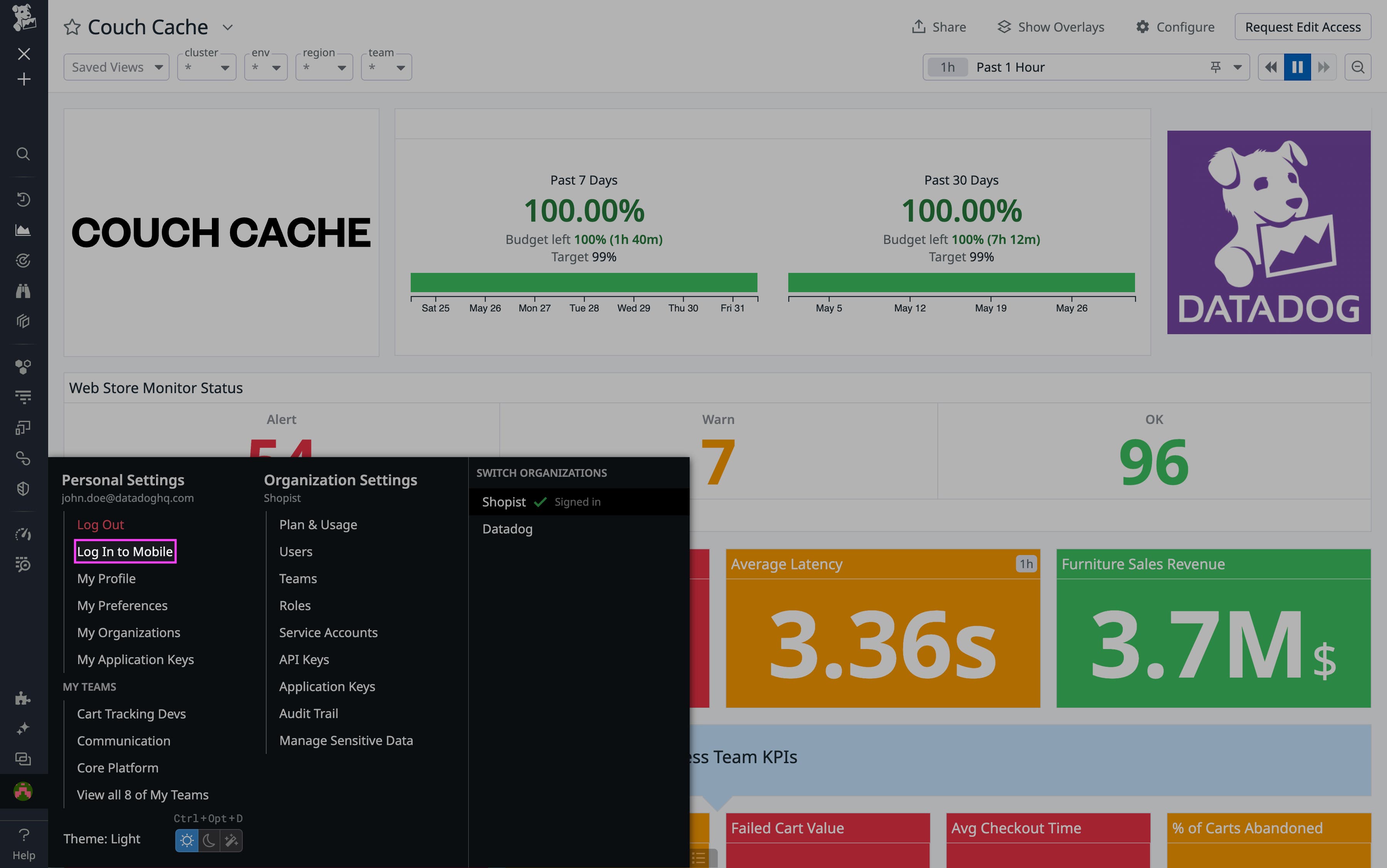 Log in in quickly via the desktop app Log in in quickly via the desktop app