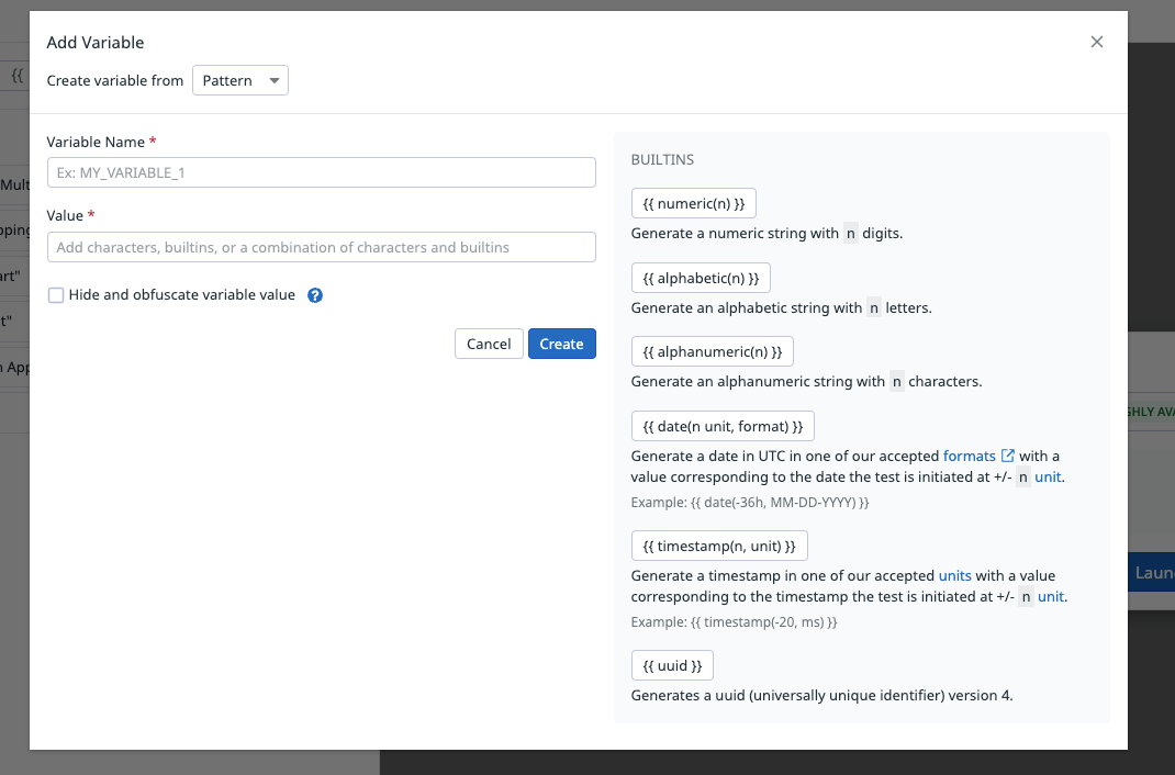 Expedite common workflows with global and local variables