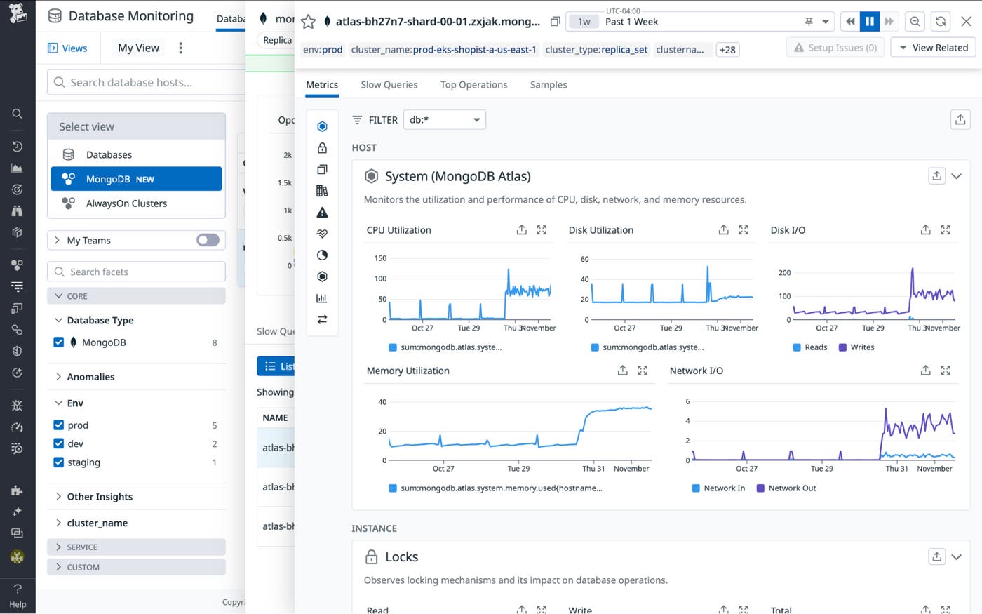 Metrics View Metrics View