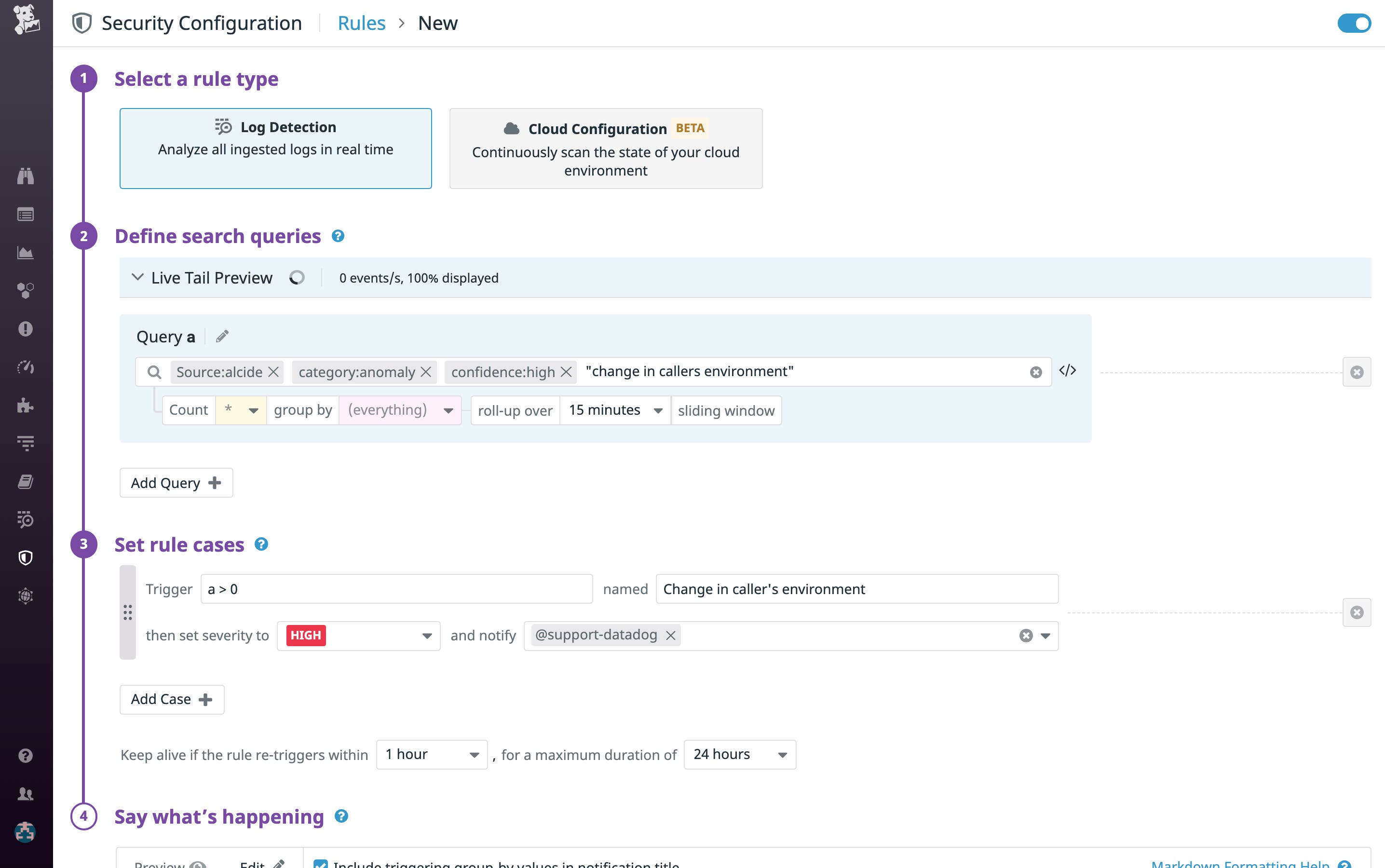 Create custom security rules for your Alcide kAudit logs Create custom security rules for your Alcide kAudit logs
