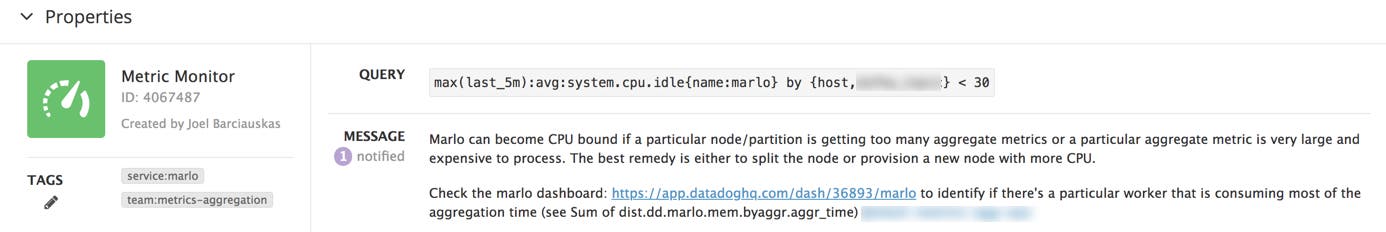 Monitor status page properties Monitor status page properties