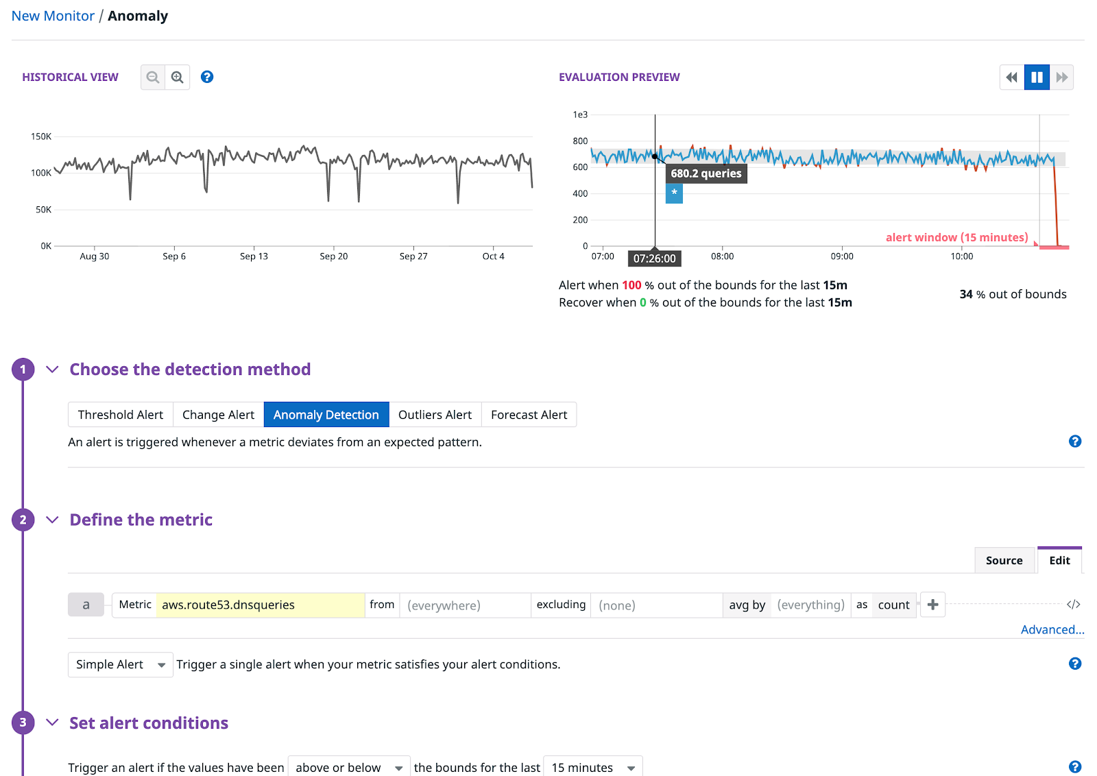 Detect and alert on DNS issues with Datadog monitors