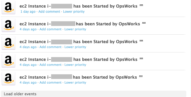 Monitor AWS OpsWorks event stream on Datadog