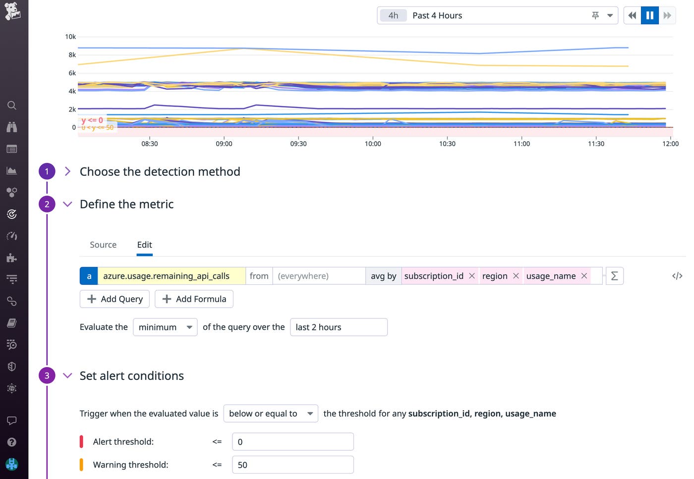 Implement preconfigured alerts on common Azure issues with recommended monitors. Implement preconfigured alerts on common Azure issues with recommended monitors.