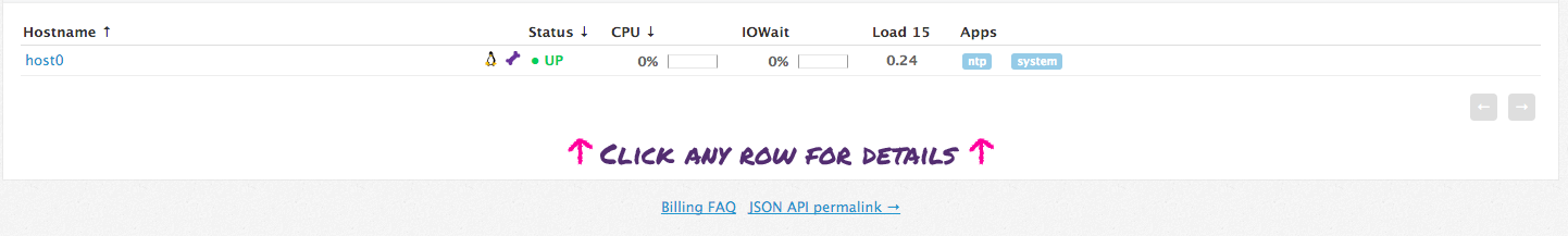 Reporting host in Datadog
