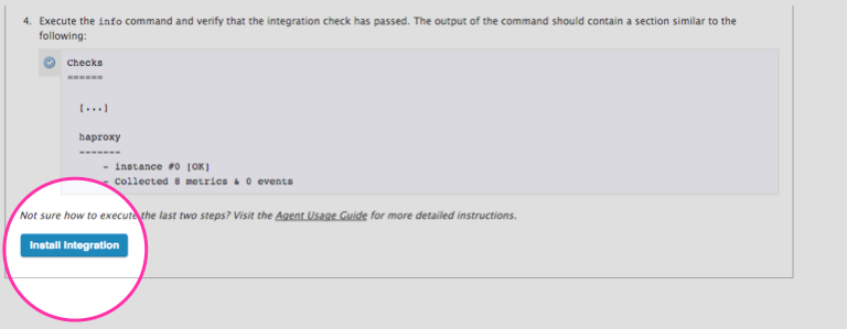 Install the integration
