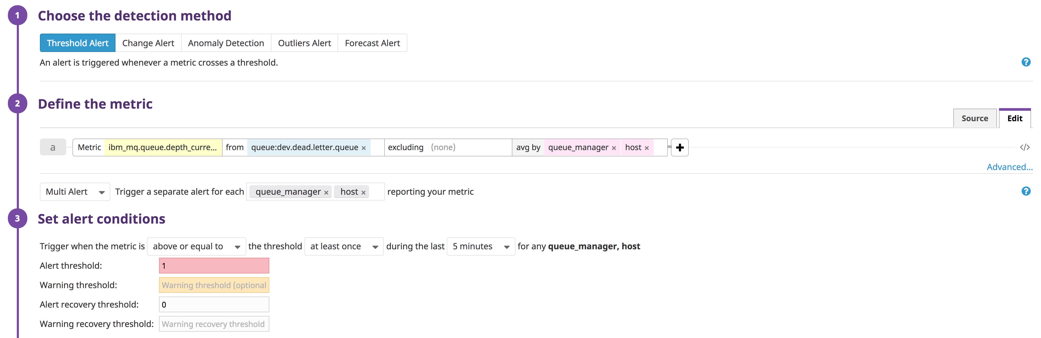 Alert on IBM MQ metrics with Datadog Alert on IBM MQ metrics with Datadog