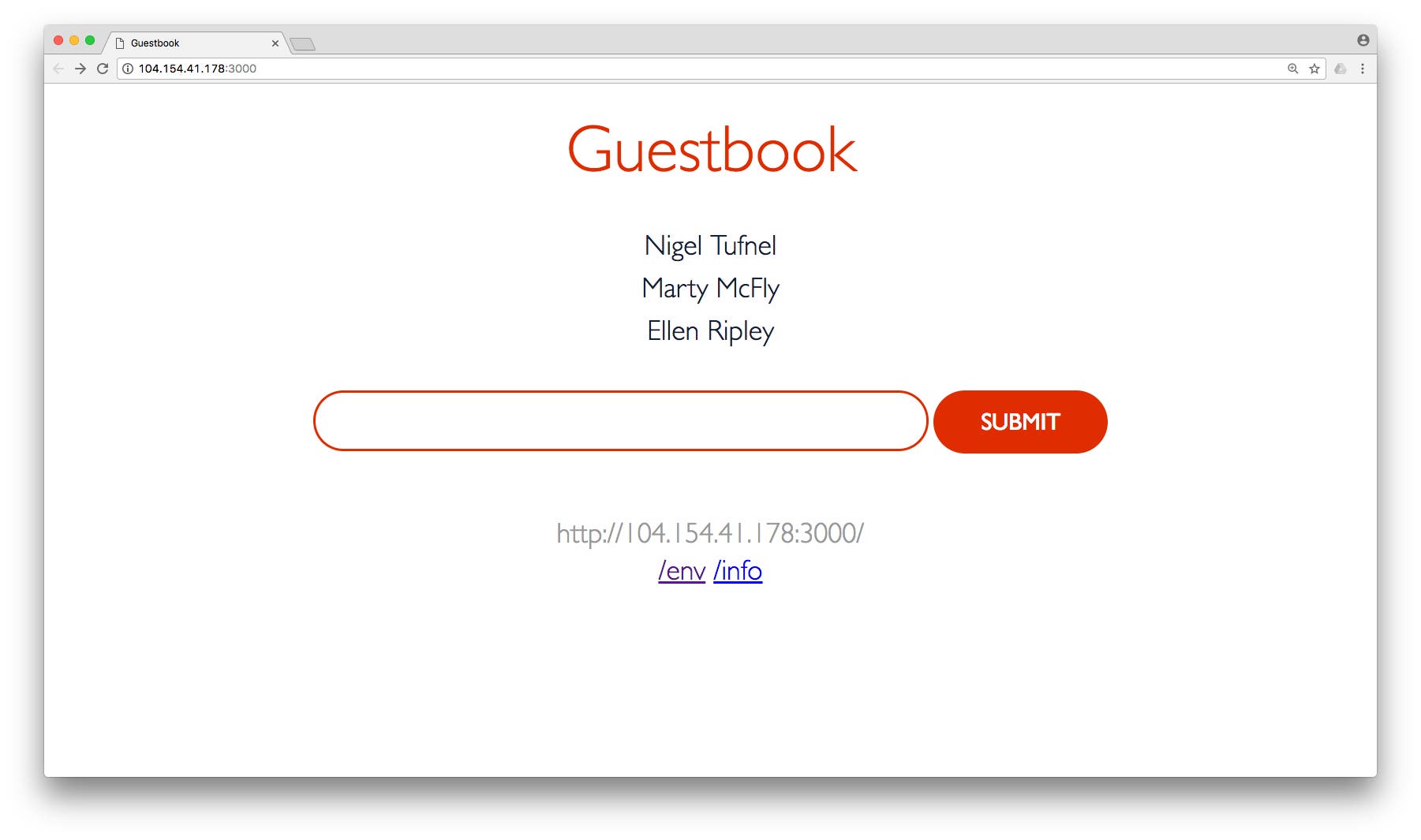 Web interface for a simple guestbook application written in Go Web interface for a simple guestbook application written in Go