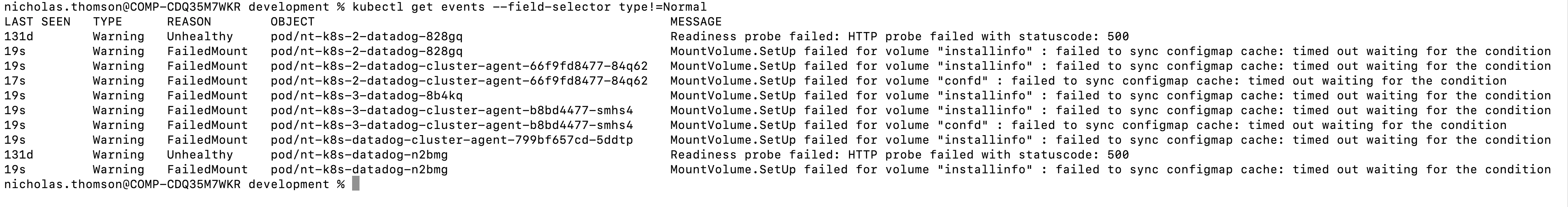 --field-selector can be used to filter your kubectl commands
