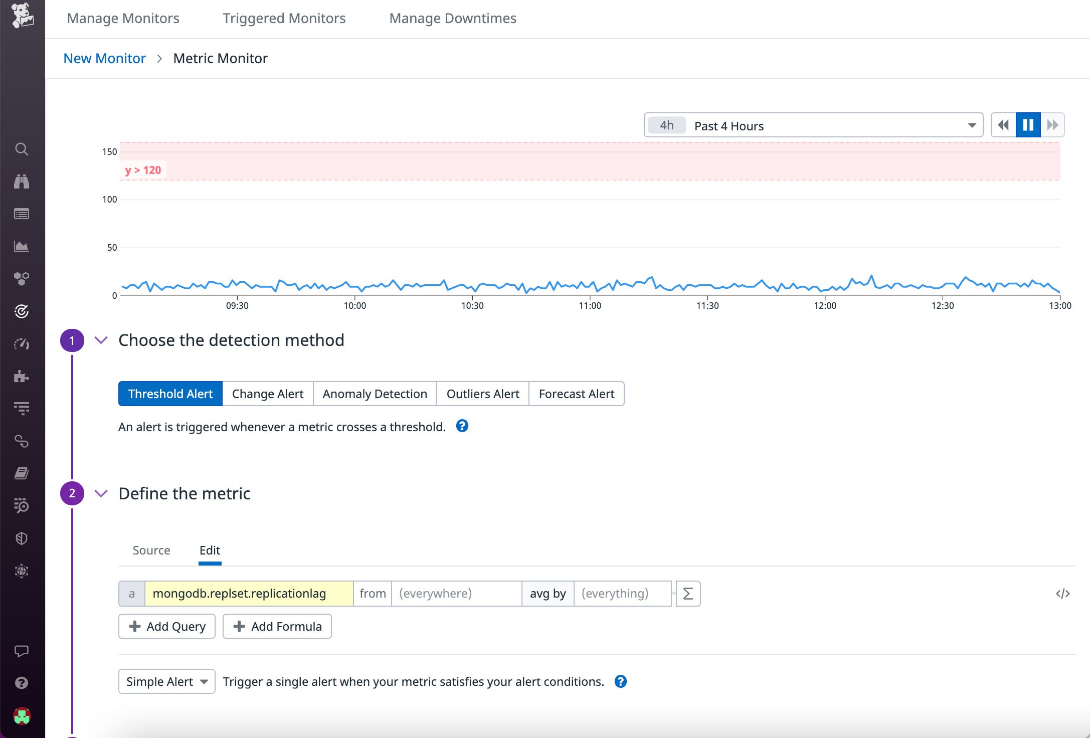 Set up a monitor to be automatically notified of increased replication lag Set up a monitor to be automatically notified of increased replication lag