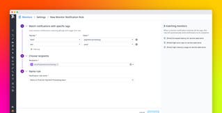 Route your monitor alerts with Datadog monitor notification rules Route your monitor alerts with Datadog monitor notification rules