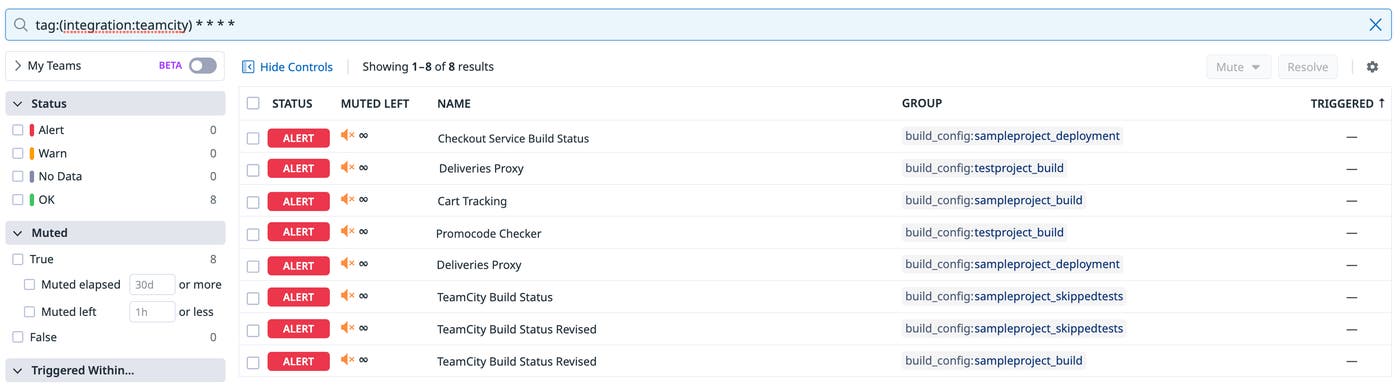 View the builds in your pipeline that are triggering alerts View the builds in your pipeline that are triggering alerts