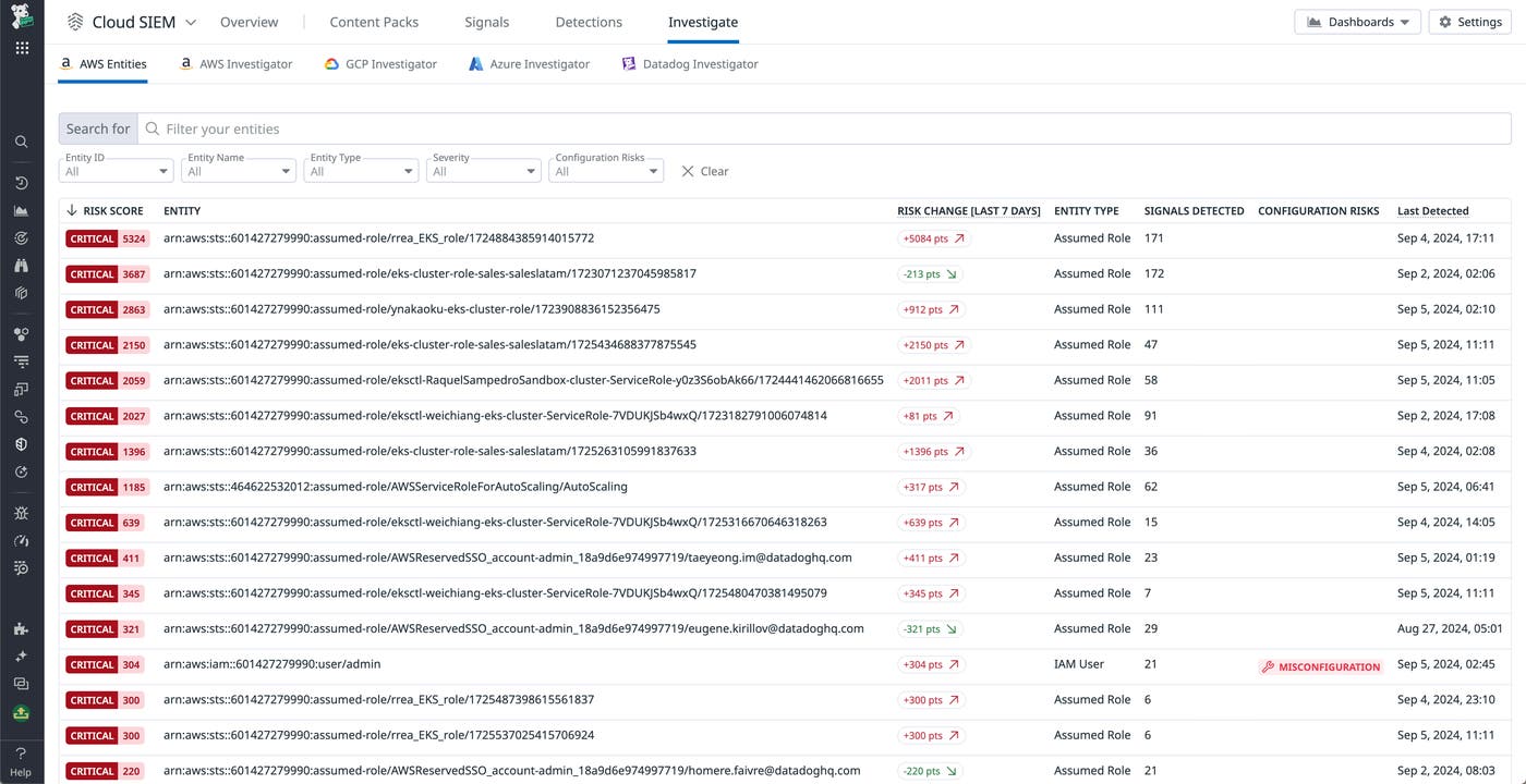 Datadog Cloud SIEM Datadog Cloud SIEM